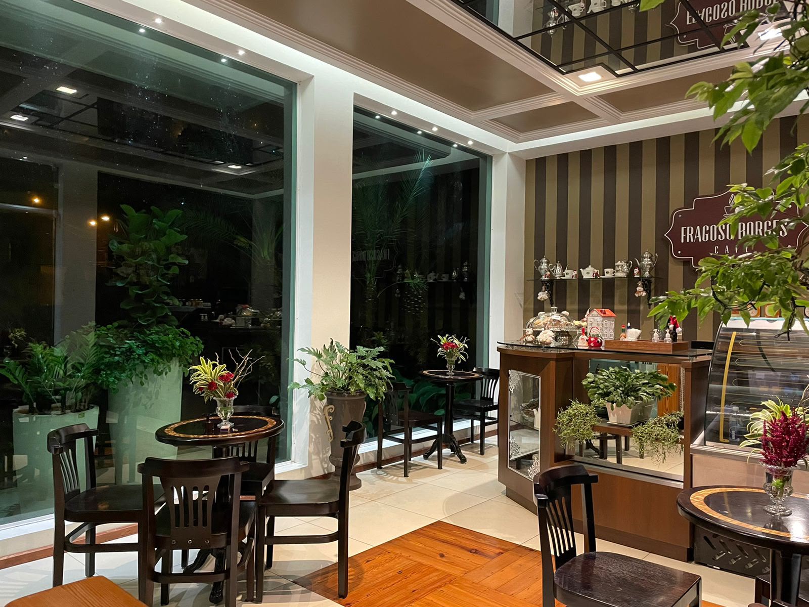Ambiente do Fragoso Borges Café